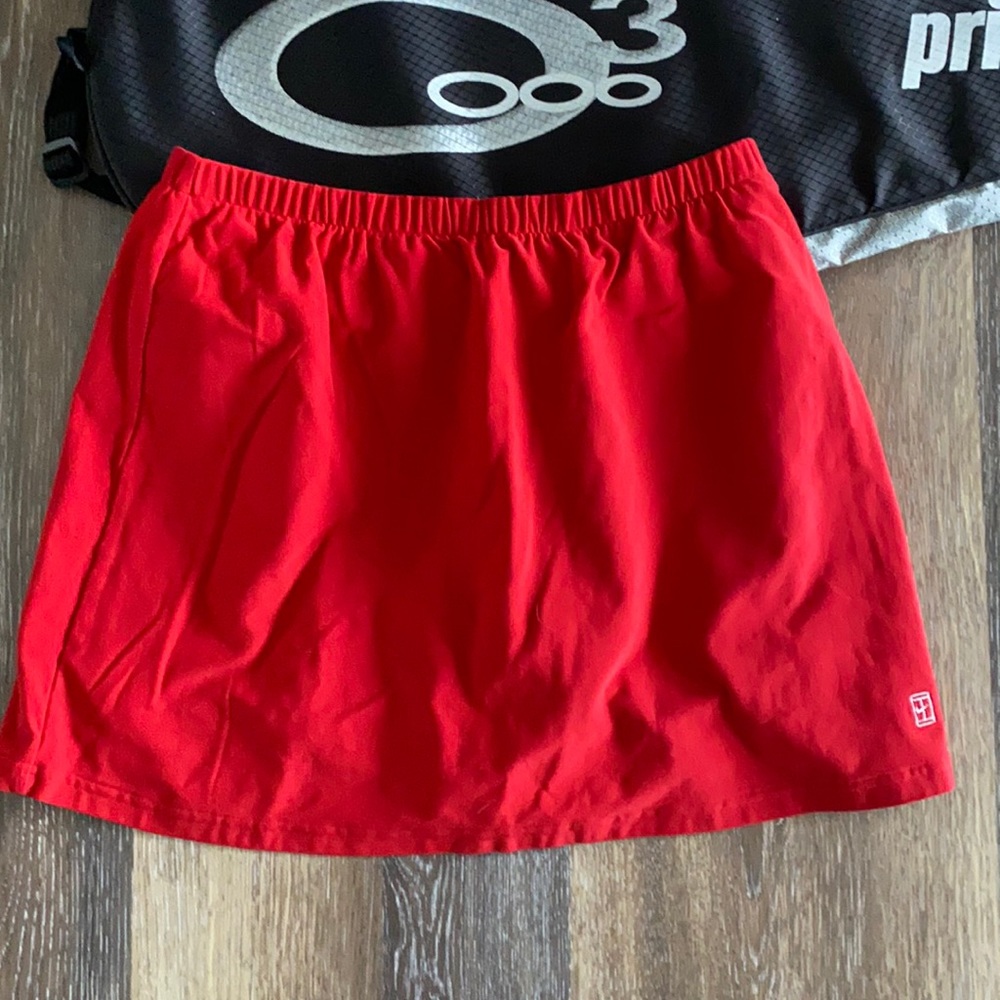 Nike Red Mini Skirt